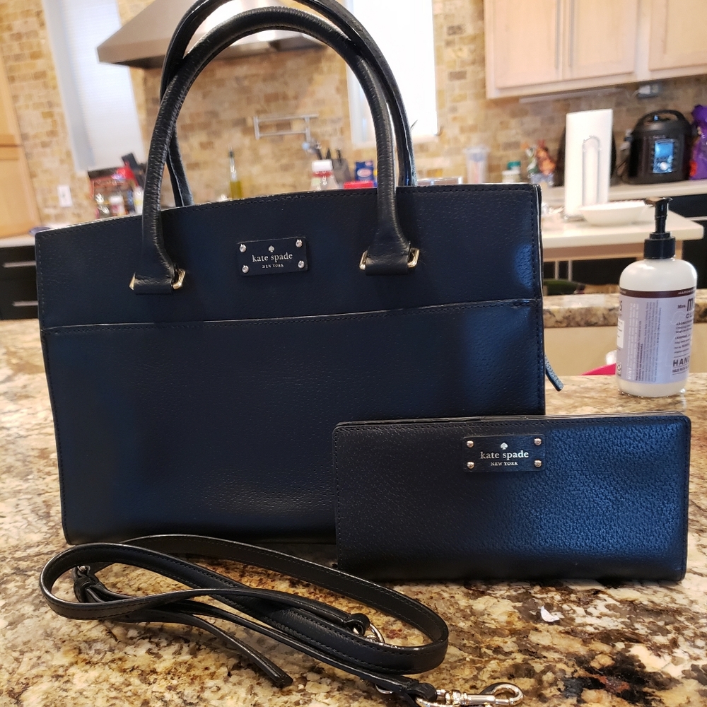 Black purse Kate Spade